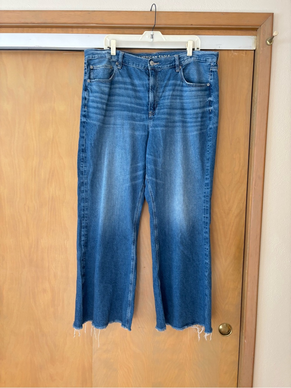 American Eagle baggy flare jeans